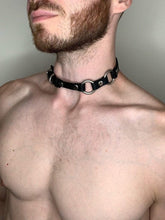 menaful harness Black / One Size Vintage Leather Cord Choker Clavicle Chain - Black